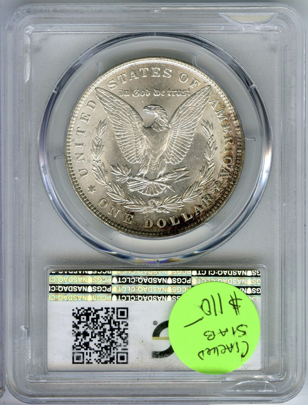 1889 Morgan Silver Dollar PCGS AU58 Certified - Philadelphia Mint - DM484