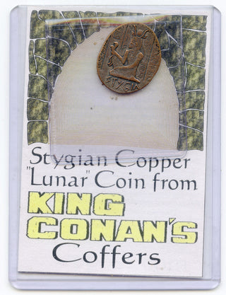 King Conan's Coffers Stygian Copper Lunar Coin -DM962