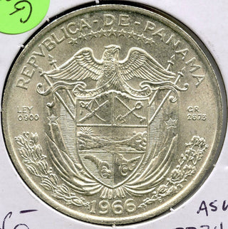 1966 Panama Silver Coin Un Balboa - G872
