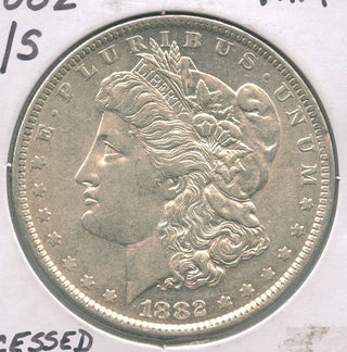 1882-O/S Vam 4 Morgan Silver Dollar $1 New Orleans Mint  - ER979