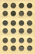 Jefferson Nickels 1938-1978 Library of Coins Album 96 Coin Set 5c - JN724