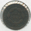 1827 Coronet Head Large Cent Cull Penny US Coin - DN369