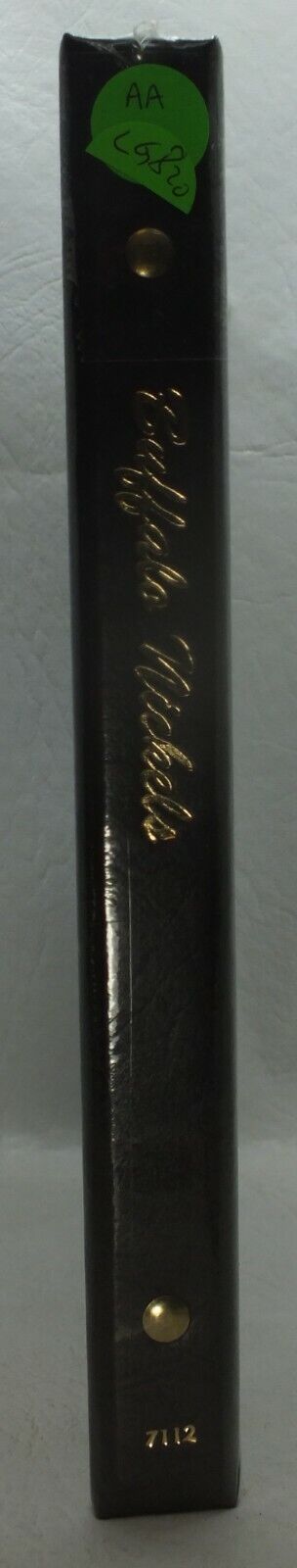 Buffalo Nickels 1913 - 1938 Set 2-pages Dansco Album 7112 Coin Folder - LG820