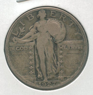 1927-P Silver Standing Liberty Quarter 25c Philadelphia Mint - KR71