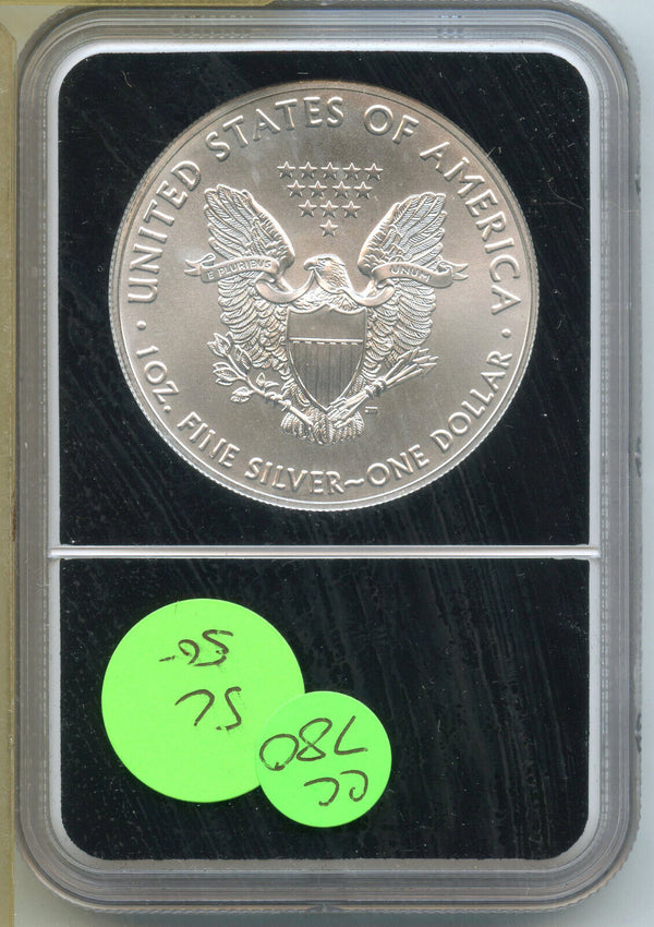 2020 (S) American Eagle 1 oz Silver Dollar NGC MS69 Emergeny Production - CC780