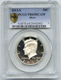 2013-S Kennedy Proof Silver Half Dollar PCGS PR69DCAM San Francisco Mint - B530