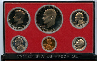 1976-S United States Mint Proof Set 6 Coin Set San Francisco Mint