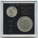 Behind Every Man There's a Woman 1976 & 1979 Eisenhower Susan B Coin Set B477