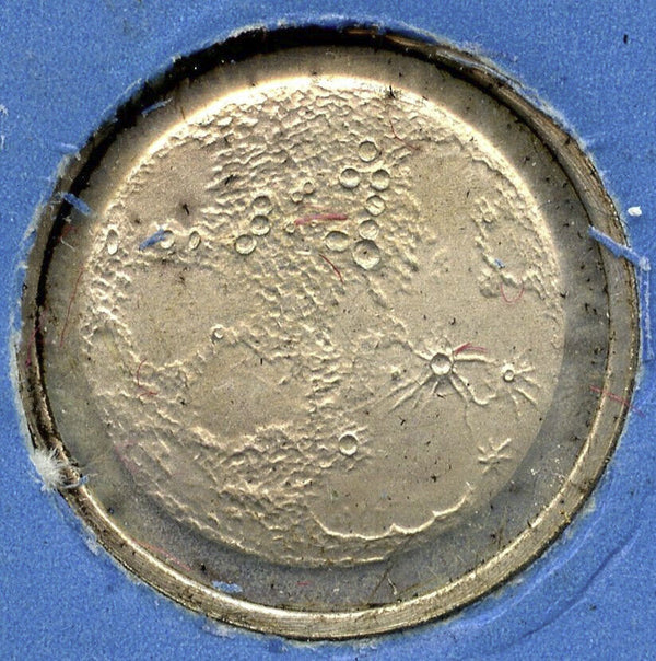 1971 Apollo 14 Franklin Mint Moon Traveled Silver Mini Medal Round - E698
