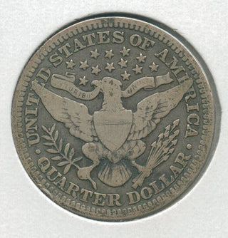 1915-P Silver Barber Quarter 25c Philadelphia Mint - KR179