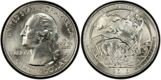 2010-D Yellowstone Wyoming National Parks NP ATB 25C Unc Quarter Denver mint 004