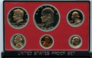 1975-S United States Mint Proof Set 6 Coin Set San Francisco Mint