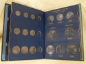 Whitman Used Coin Album Great Britain Victoria Set 4 pages 9520 All Slides LH129