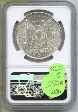 1900-O Morgan Silver Dollar NGC MS65 Pittman Act Label - New Orleans Mint - G576