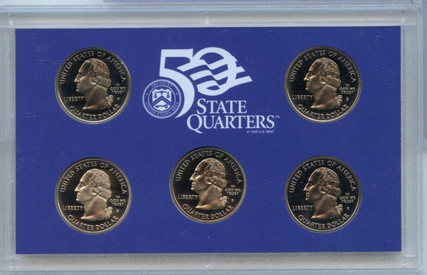 2002 United States 50 State Quarters -Coin Proof Set - US Mint OGP