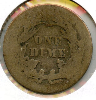 1891 Seated Liberty Silver Dime - Cull Coin - CC327