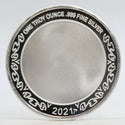 2021 Confirmation 999 Silver oz Religious Medal Round Sacrament Christian Jesus