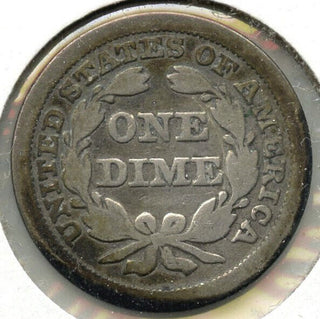 1850 Seated Liberty Silver Dime - G823
