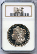 1901 Morgan Silver Dollar NGC PF64 $1 Proof Coin Certified Philadelphia - JP036