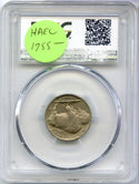 1917-D Indian Head Buffalo Nickel PCGS AU58 3 1/2 Leg FS-901 -5 Cents- DM609