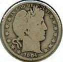 1904-O Barber Half Dollar - New Orleans Mint - RC605