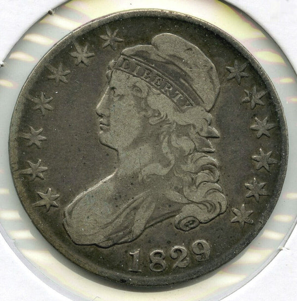 1829/7 Bust Half Dollar - United States - A800