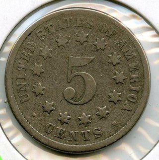1876 Shield Nickel - BQ475