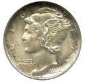 1936-D Mercury Silver Dime ANACS MS64 Certified - Denver Mint - A729
