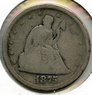 1875-S 20-Cent Coin - Twenty Cents - San Francisco Mint - C601