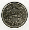 1903 Barber Silver Dime - Philadelphia Mint - DM698