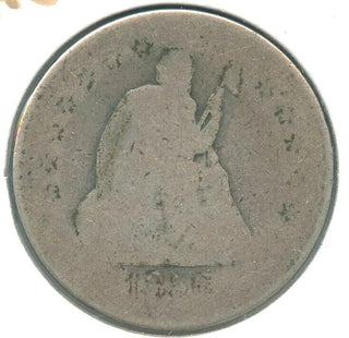 1856-O Silver Seated Liberty Quarter New Orleans Mint - ER497