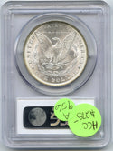 1881 Morgan Silver Dollar PCGS MS64 + Certified $1 Philadelphia Mint - A956
