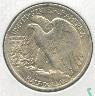 1943 P Silver Walking Liberty Half Dollar 50C Philadelphia Mint -ER28