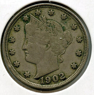 1902 Liberty V Nickel - Five Cents - BQ880
