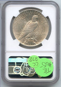 1924 Peace Silver Dollar NGC MS63 Certified - Philadelphia Mint - CC278