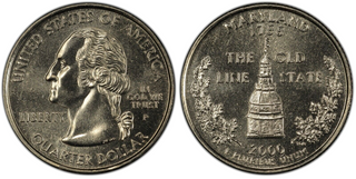 2000 Maryland Statehood Quarter - Uncirculated - Philadelphia Mint 013