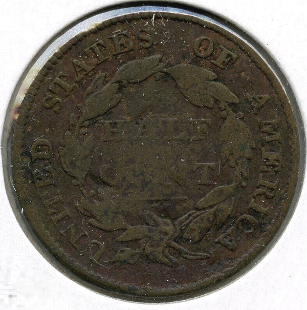 1826 Classic Head Half Cent Penny - E337