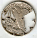 1945 Walking Liberty Silver Half Dollar - Cutout Coin Art - A264