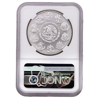 2022 Mexico Libertad 1 Oz Silver NGC MS70 Certified Coin Onza Mexican - JP009