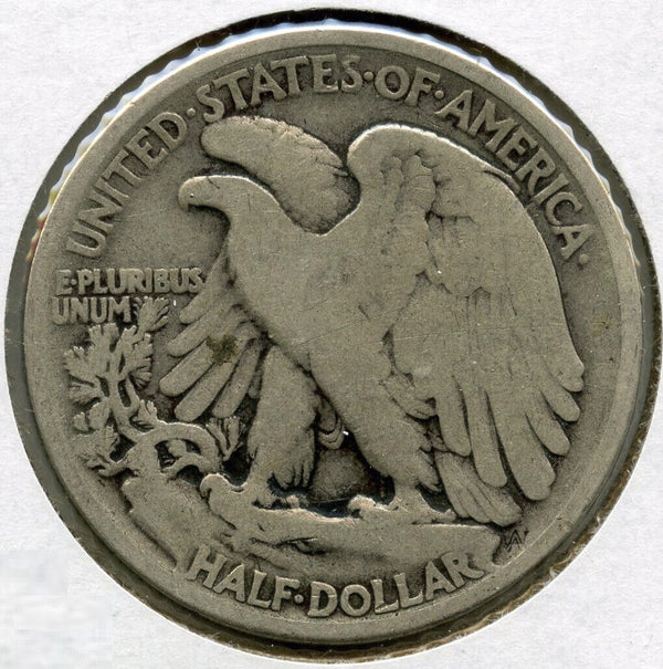 1921 Walking Liberty Silver Half Dollar - Philadelphia Mint - A496