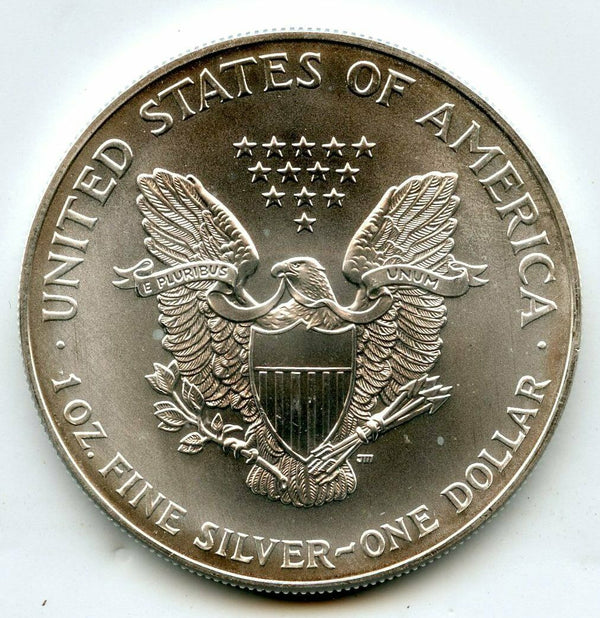 2001 American Eagle 1 oz Fine Silver Dollar - US Mint Bullion One Ounce - BK373