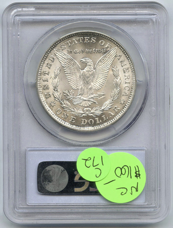 1921 Morgan Silver Dollar PCGS MS 64 + Certified - Philadelphia Mint - C172