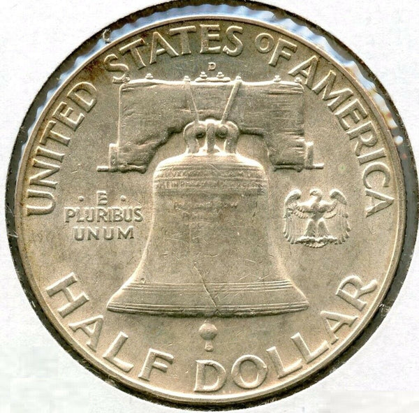1949-D Franklin Silver Half Dollar - Denver Mint - BX130