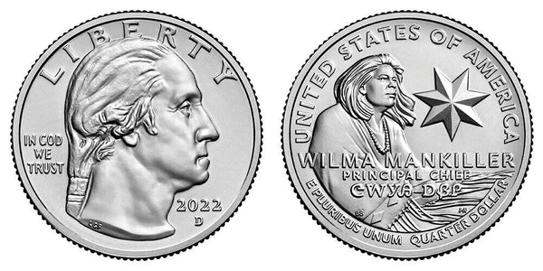2022-D Wilma Mankiller American Women Quarter 25C Uncirculated Denver Mint 002