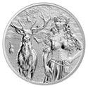 2023 Germania Valkyries Ostara .9999 Silver 1 oz 5 Mark Coin BU w/ COA -  JP278