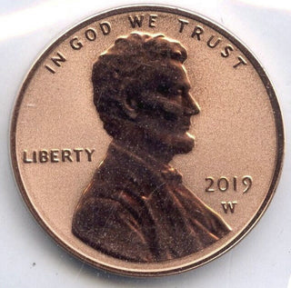 2019-W Lincoln Reverse Proof Cent Penny Special Edition US Mint West Point H120