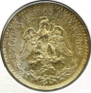 1937 Mexico 50 Centavos Coin - Estados Unidos Mexicanos - Toning - E112