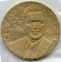 George W Bush Presidential Art Medal Round United States Mint Treasury - B384