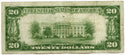 1928 $20 Gold Certificate Currency Note - Twenty Dollars - G928
