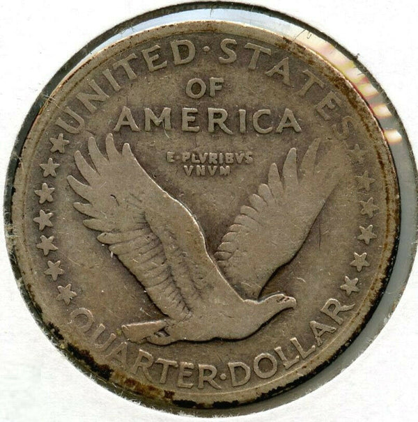 1917-S Standing Liberty Silver Quarter - Type 1 - San Francisco Mint - BX601